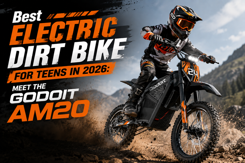Best Electric Dirt Bike for Teens in 2026: Meet the GODOIT AM20