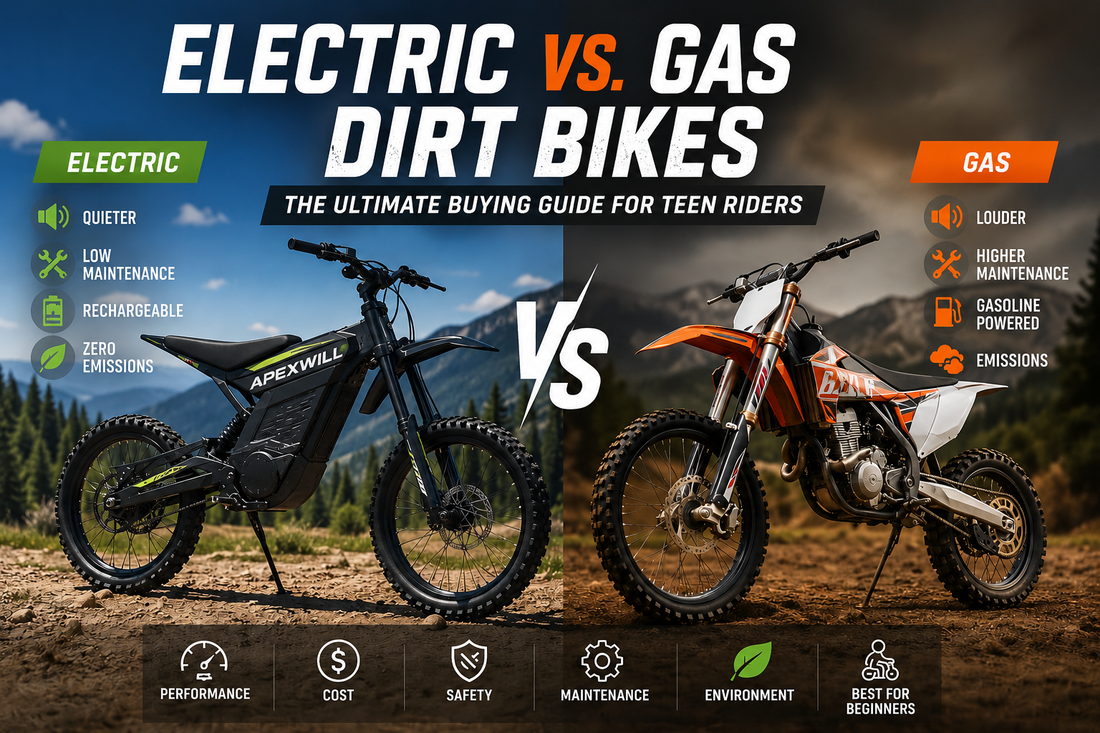 Electric vs. Gas Dirt Bikes: The Ultimate Buying Guide for Teen Riders