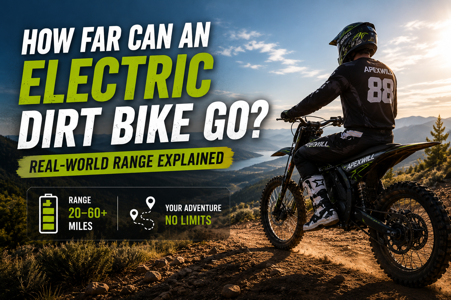 How Far Can an Electric Dirt Bike Go? Real-World Range Explained