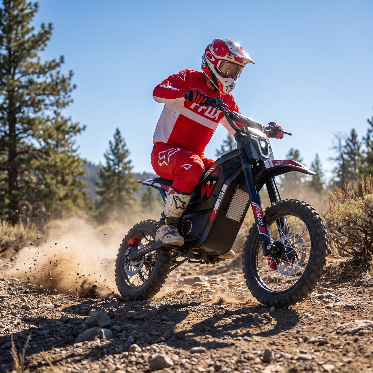 APEXWILL AM20 4000W Mid-Drive Electric Dirt Bike
