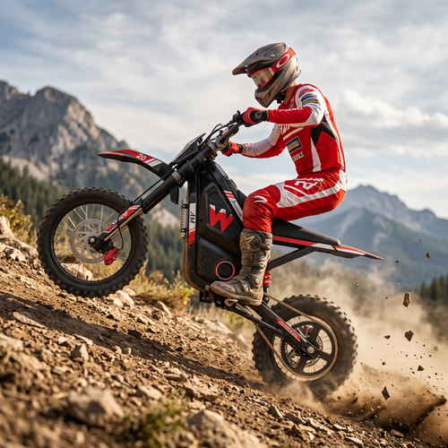 APEXWILL AM20 4000W Mid-Drive Electric Dirt Bike
