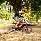 APEXWILL Spark Racer 14" Electric Dirt Bike for Kids – Up to 19 MPH