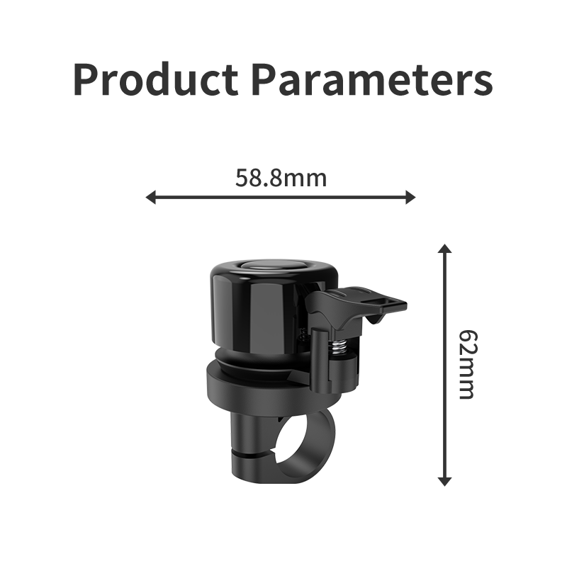 APEXWILL Smart E-Bike Bell with Find My Compatible Tracker