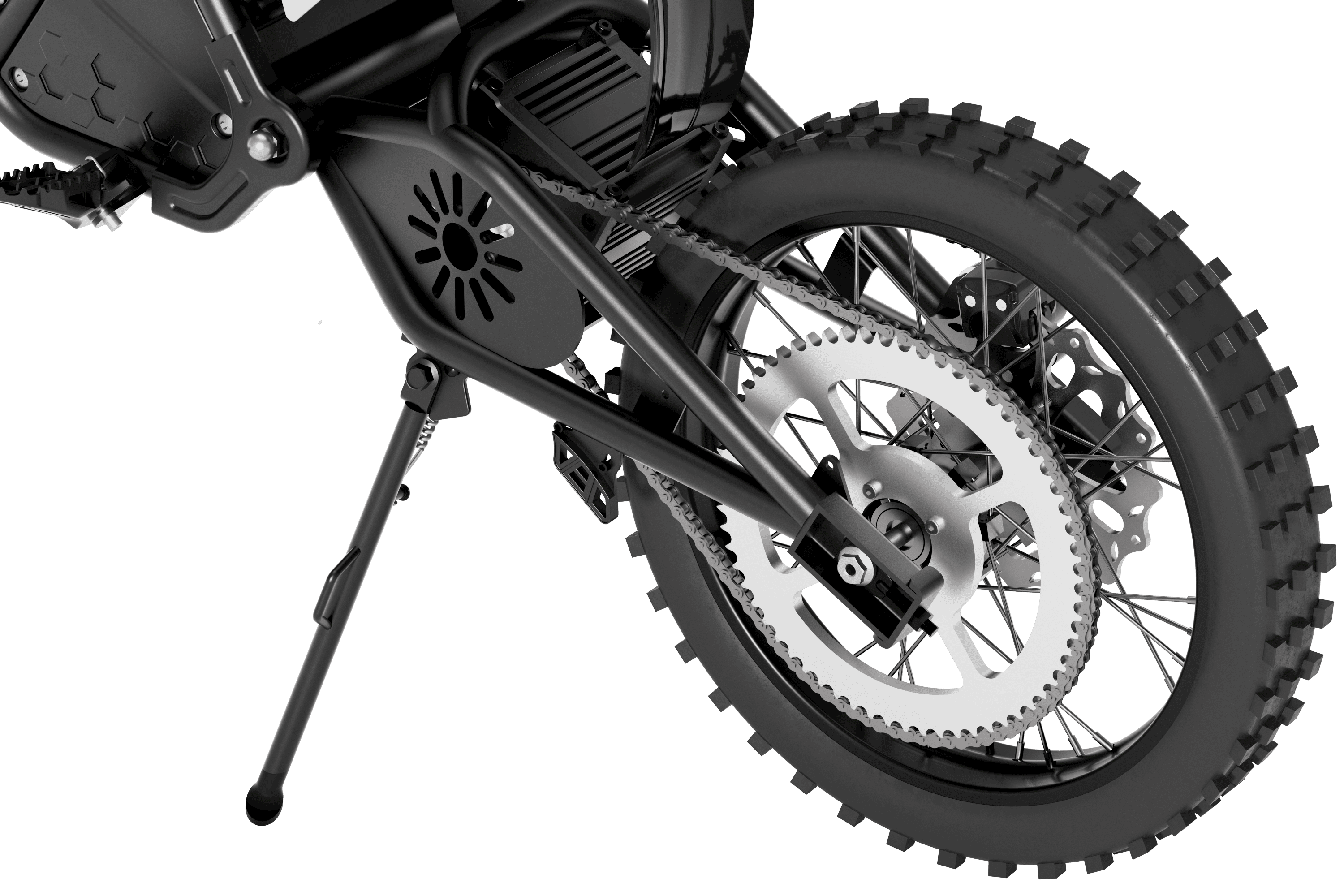 APEXWILL ROGUE 60V Black E-Dirt Bike
