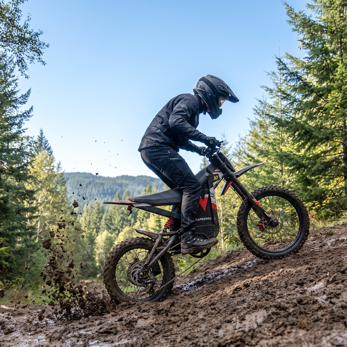 APEXWILL AE30 4000W Moped Style Electric Bike