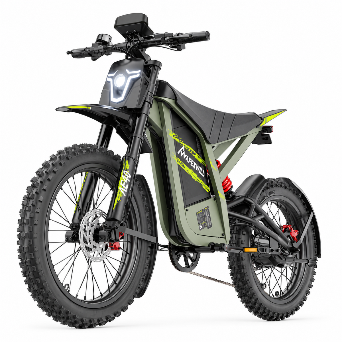 APEXWILL AE40 5000W Moped Style Electric Bike