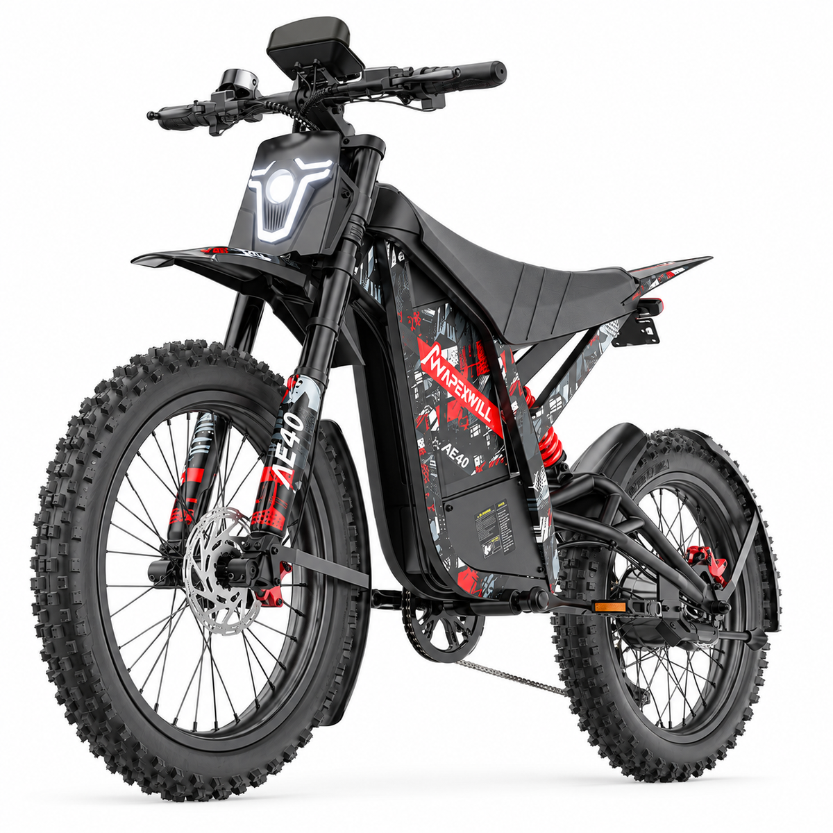 APEXWILL AE40 5000W Moped Style Electric Bike