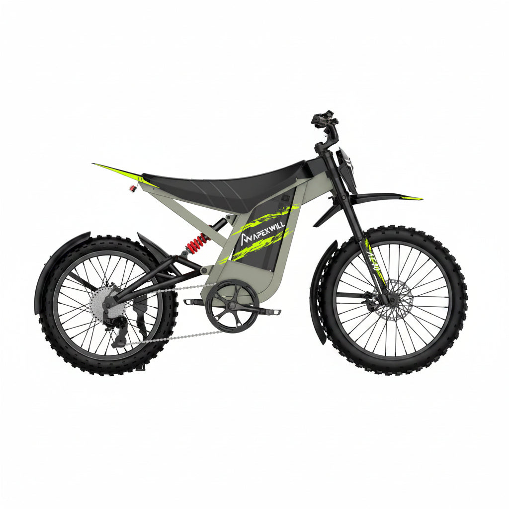 APEXWILL AE40 5000W Moped Style Electric Bike