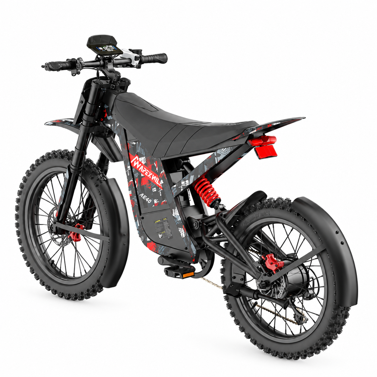 APEXWILL AE40 5000W Moped Style Electric Bike