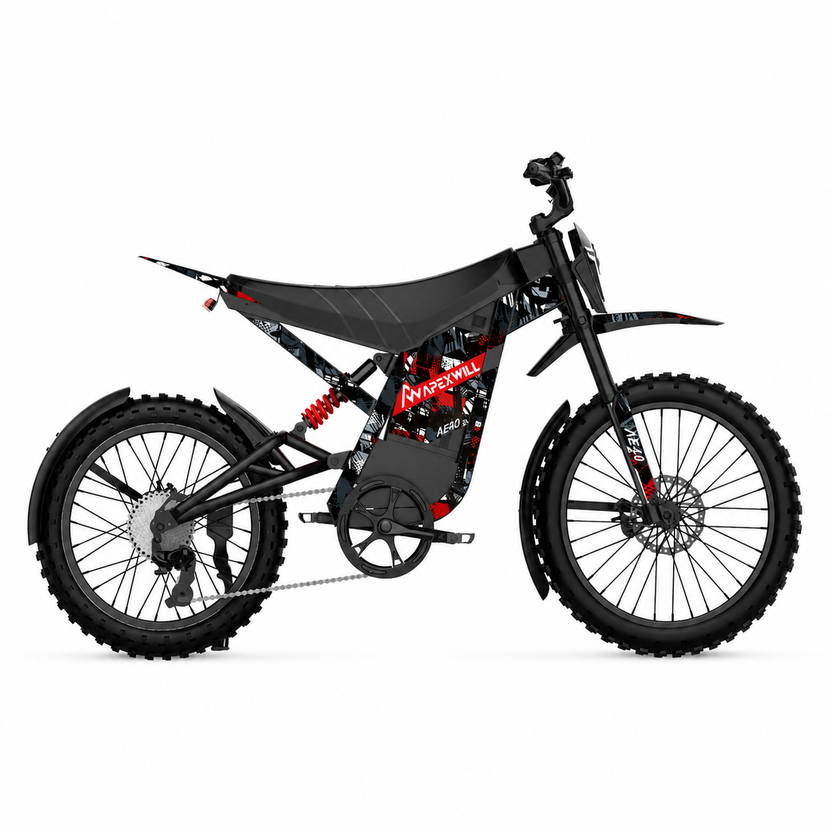 APEXWILL AE40 5000W Moped Style Electric Bike