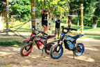 APEXWILL Spark Racer 14" Electric Dirt Bike for Kids – Up to 19 MPH