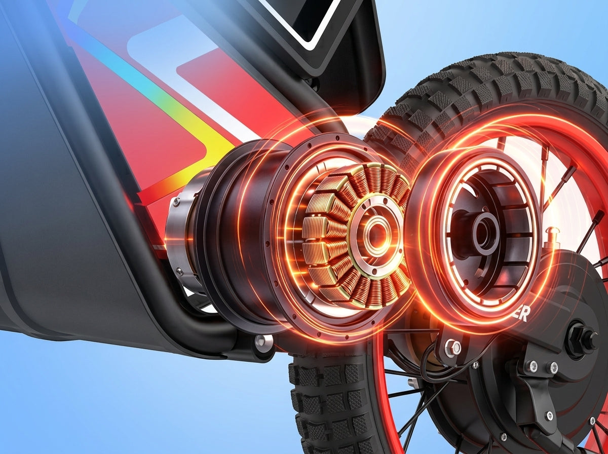 750W Peak Power for Growing Riders